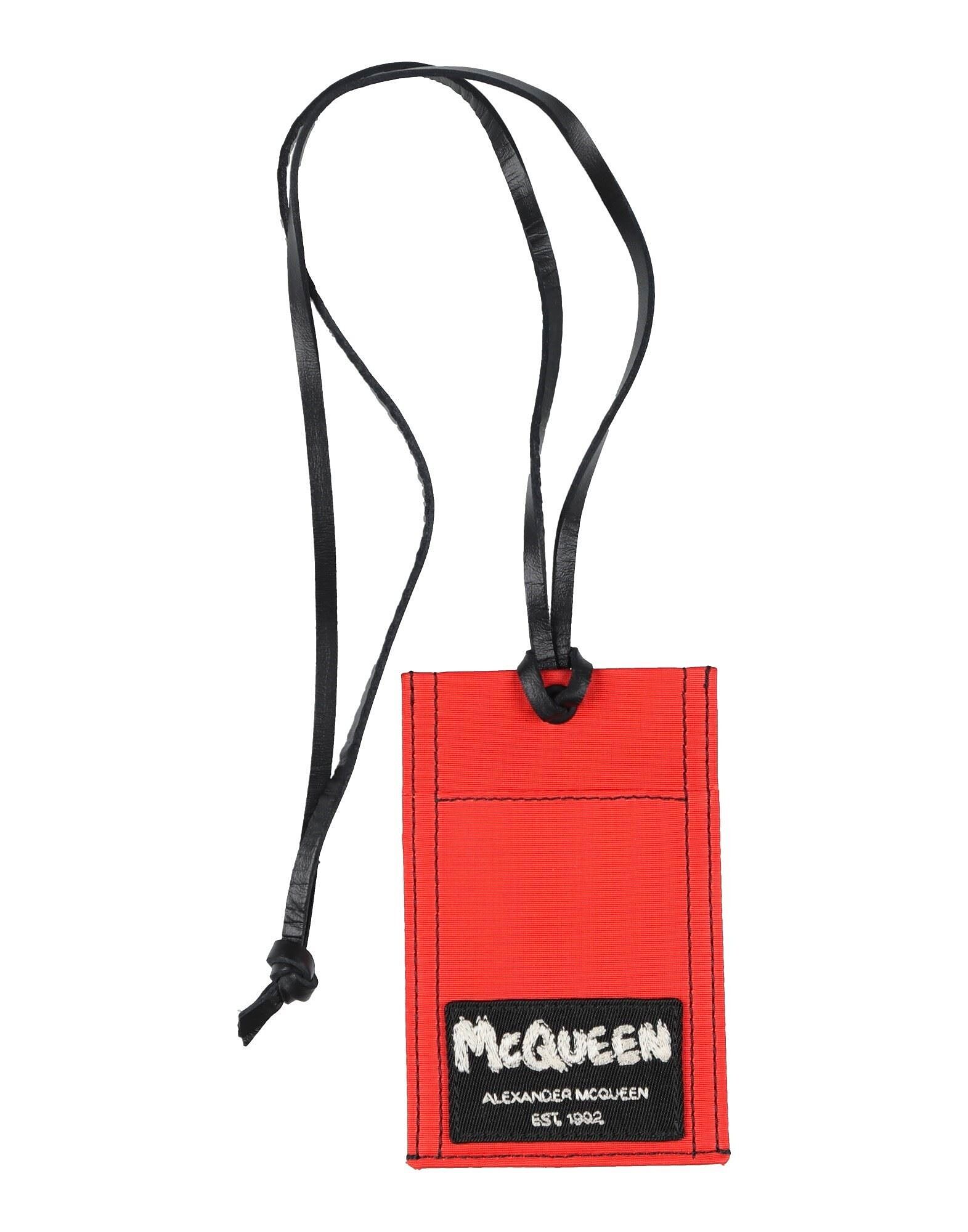 

Кошелек Alexander Mcqueen, красно-коричневый