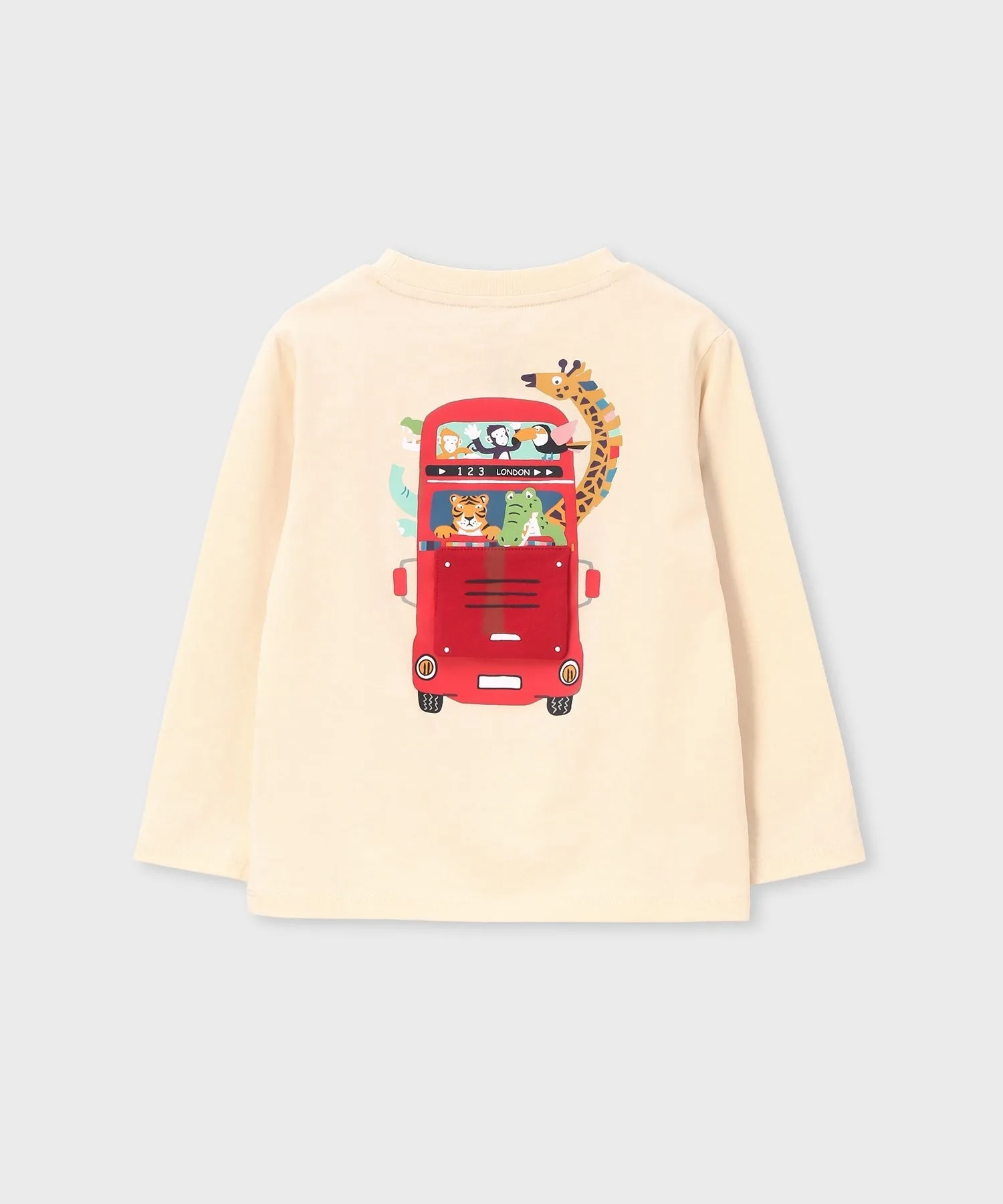 Футболка для мальчиков с принтом животных Paul Smith JUNIOR синяя — фото 4