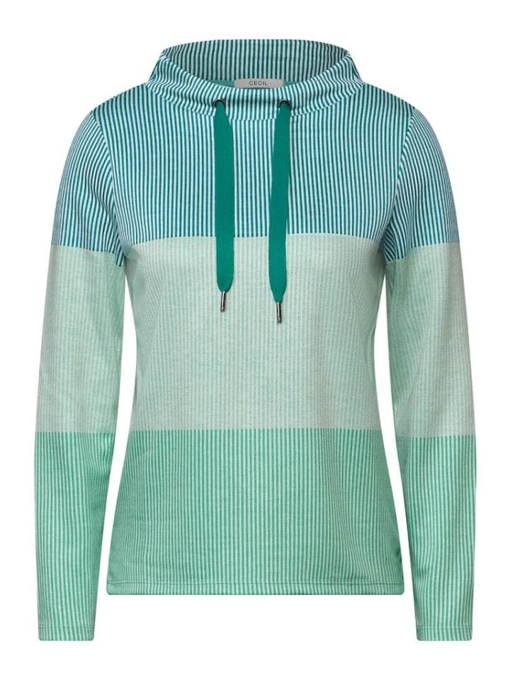 

Пуловер Cecil Pullover, цвет petrol green