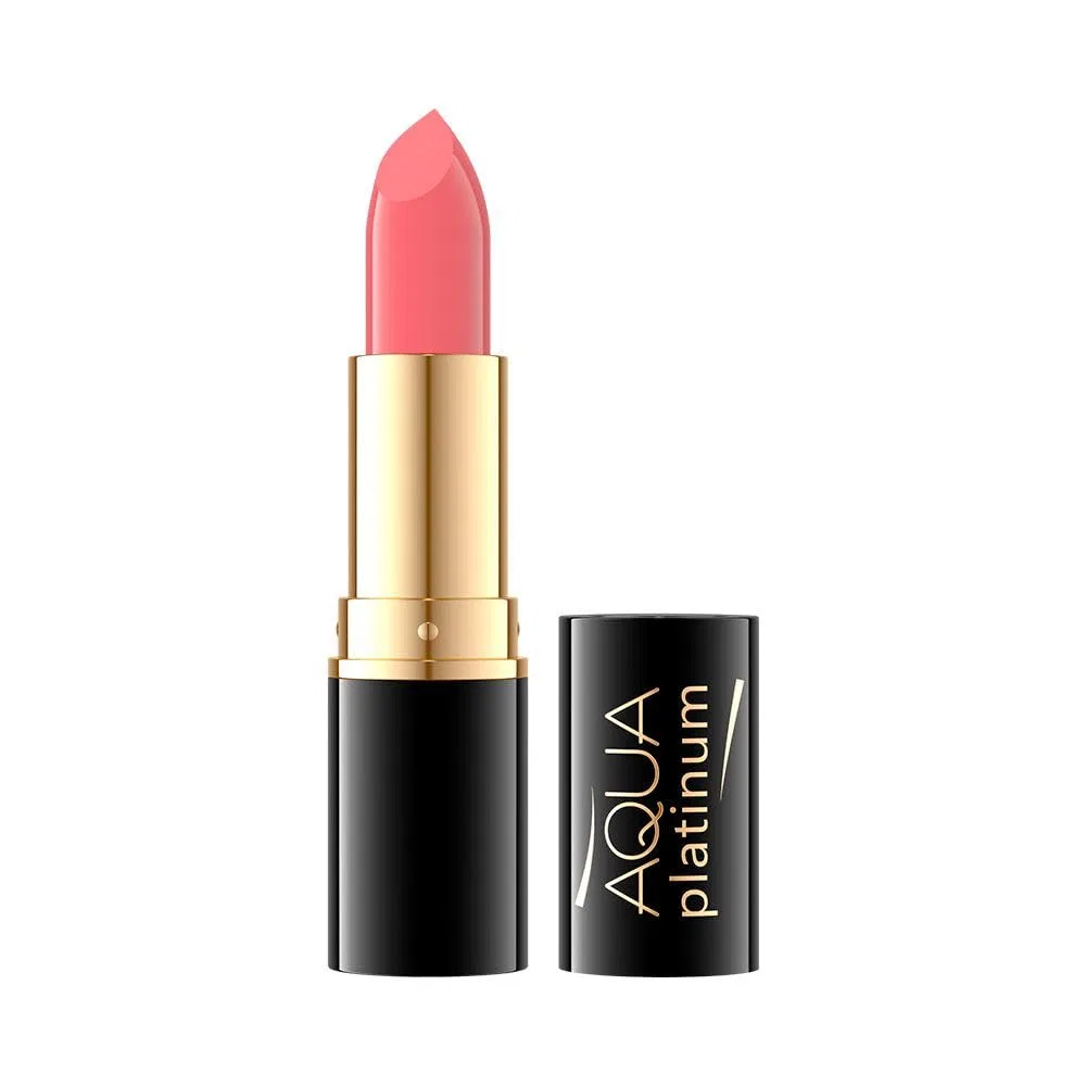 Губная помада «Aqua Platinum» с витаминами C и E от Eveline Cosmetics Eveline Cosmetics, No 488
