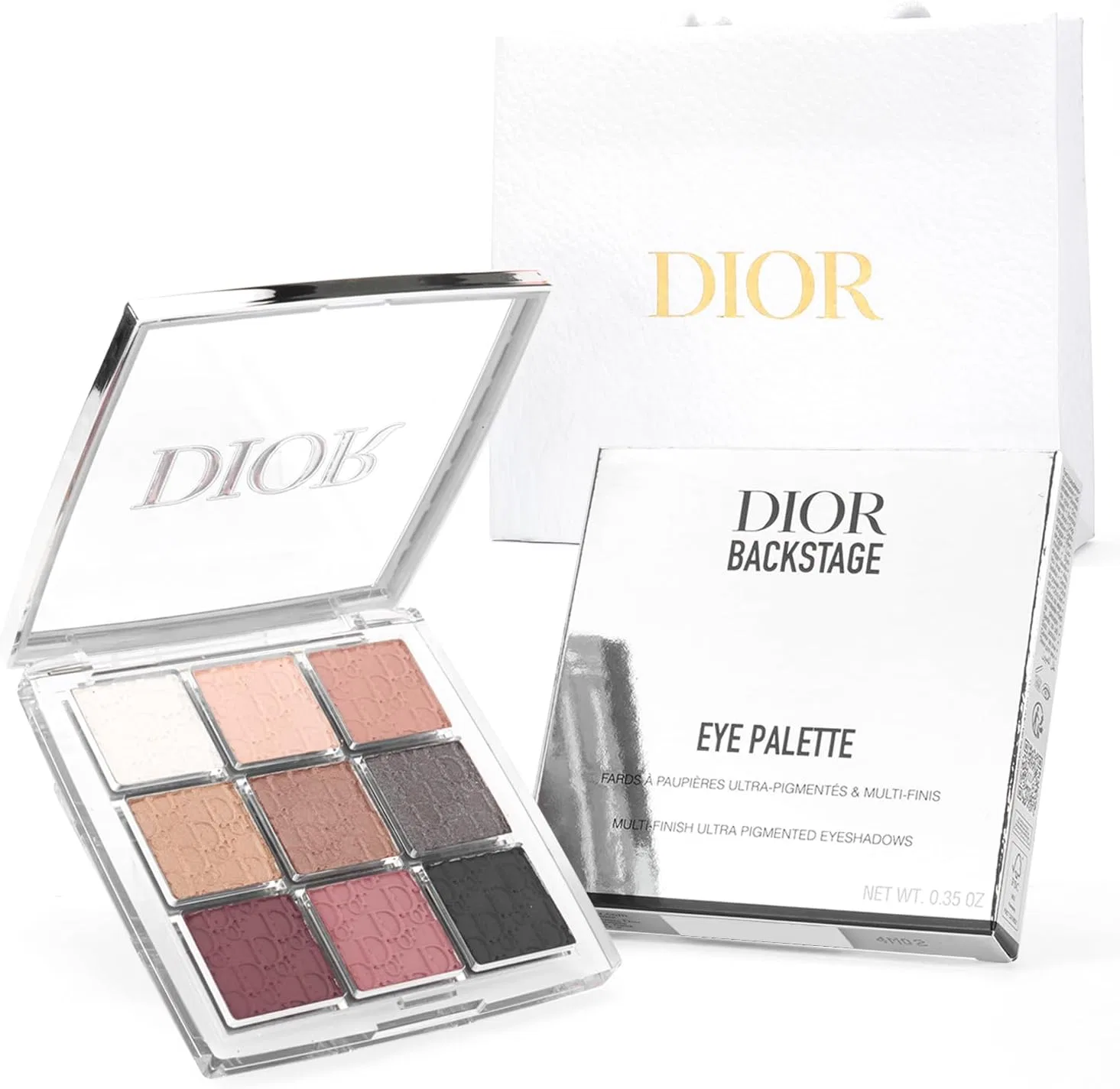 Тени для век Dior Backstage Eye Palette 002 Smoky 10 г
