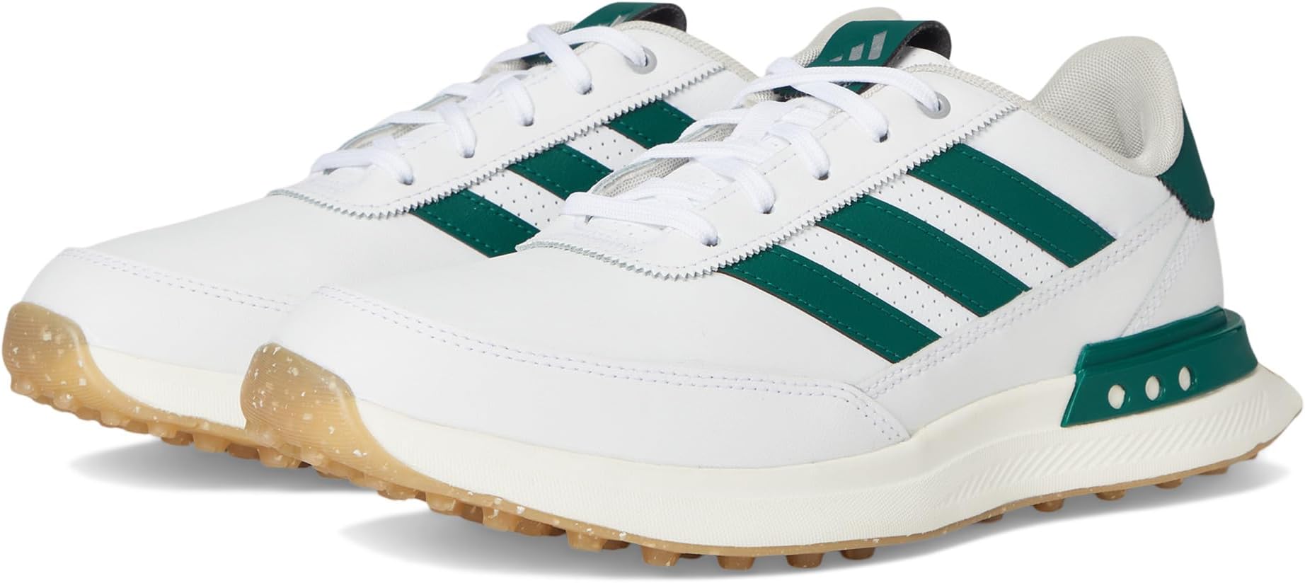 

Кроссовки Adidas Golf S2G 24 Leather Spikeless Golf Shoes, Footwear White/Collgreen/Gum4