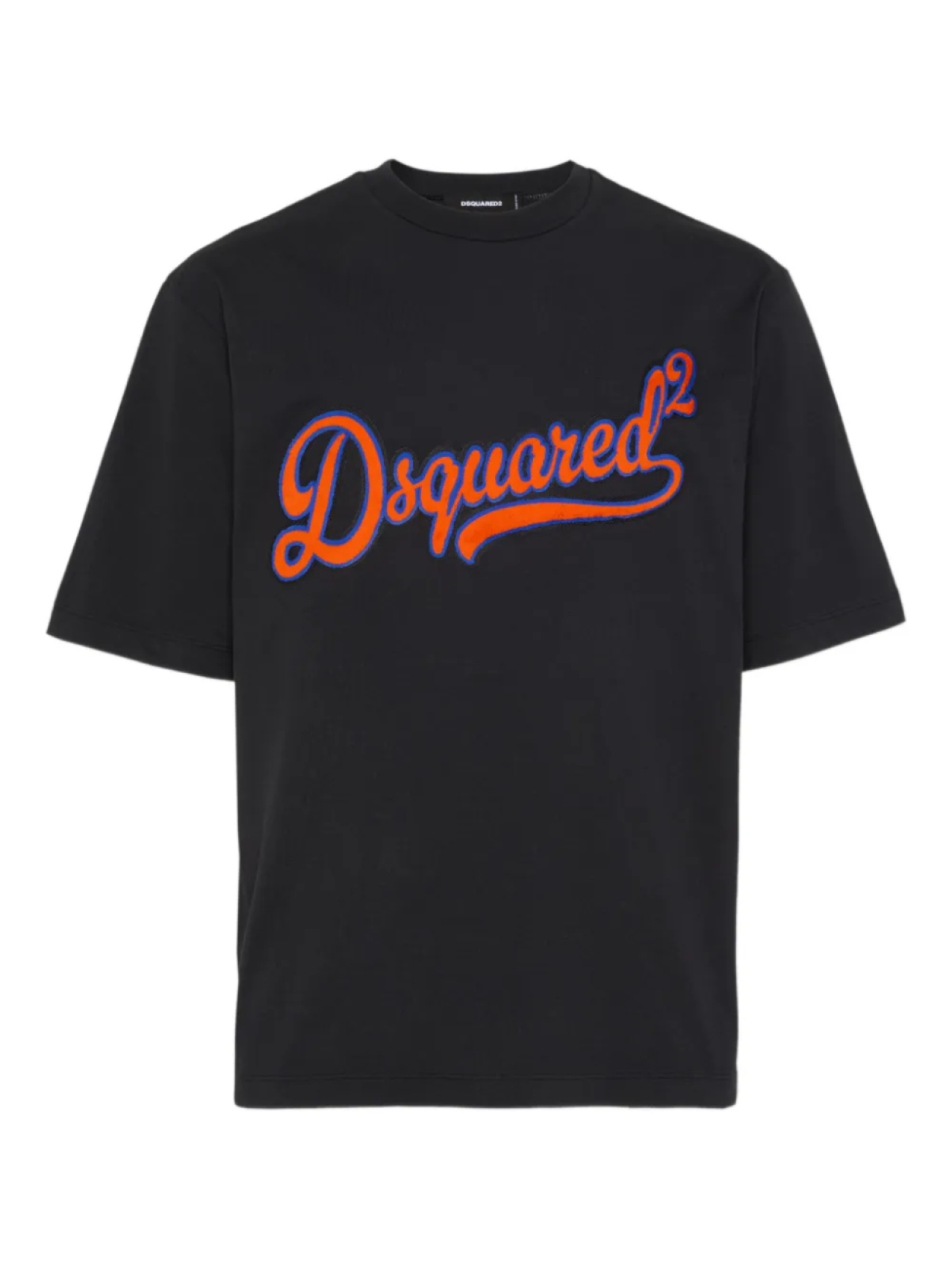 

DSQUARED2 футболка с нашивкой Sponge, черный