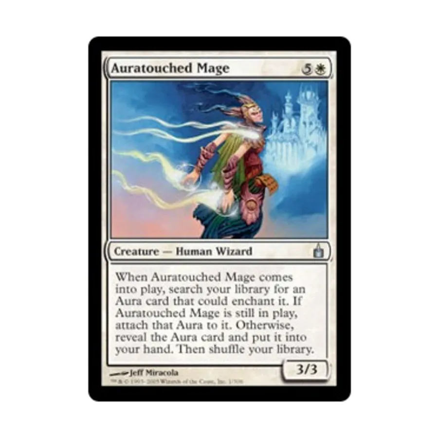

CCG Тронутый аурой маг (U), MTG - Ravnica