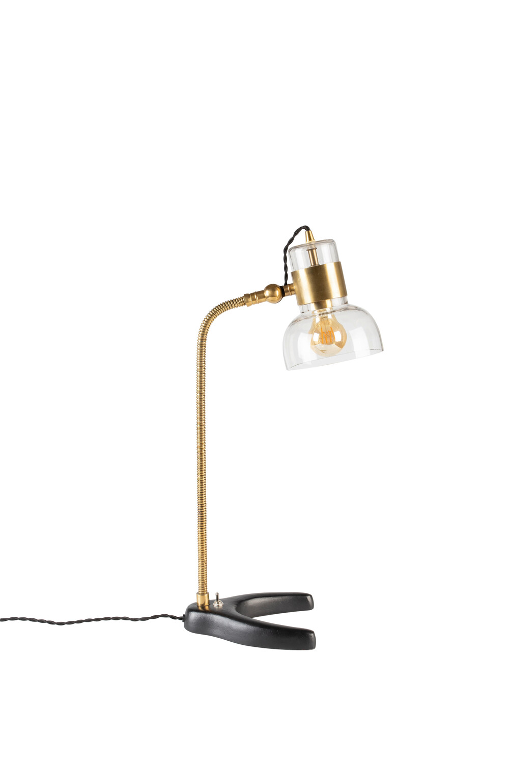 

Настольная лампа Dutchbone, 19x63,5x28,5 см, черный/бронзовый