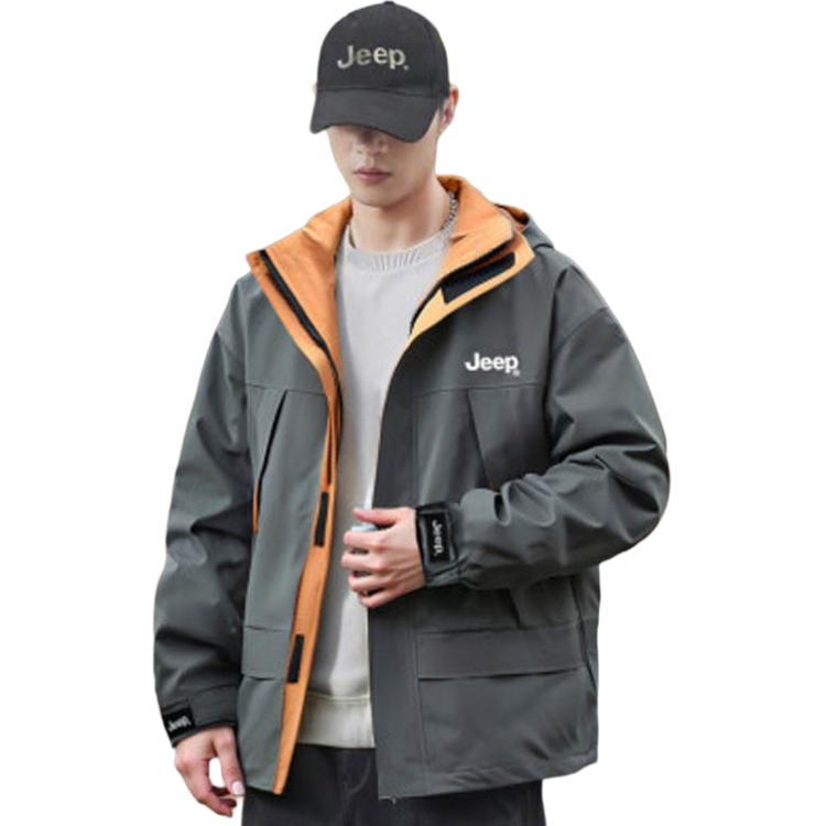 

Куртка Leisure Collection Unisex Jeep, темно-серый unlined jacket
