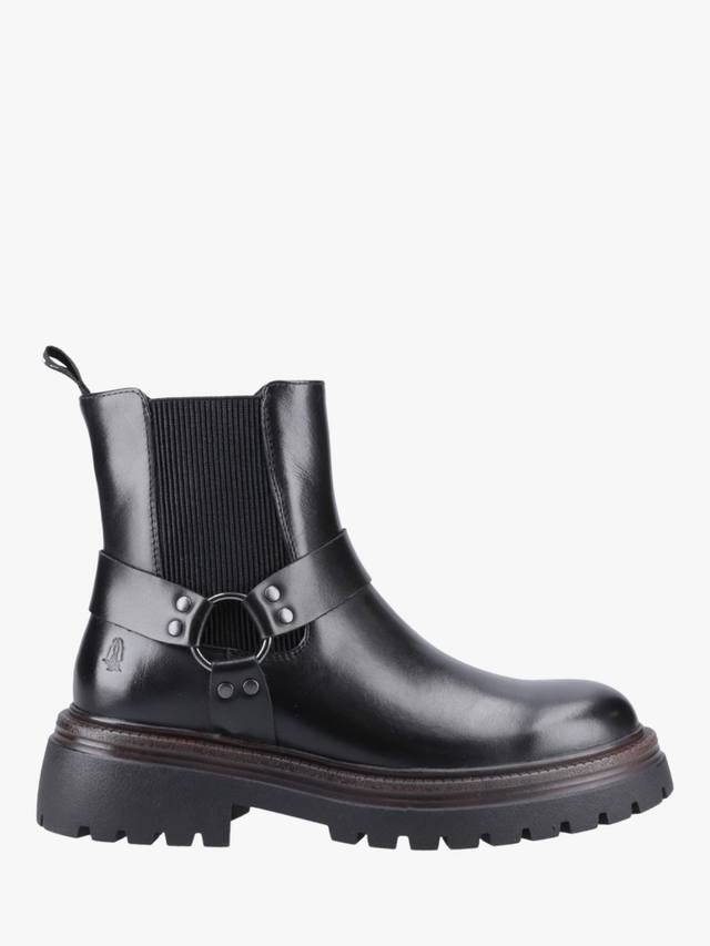 Кожаные ботинки Raye с круглым носком Hush Puppies, Black
