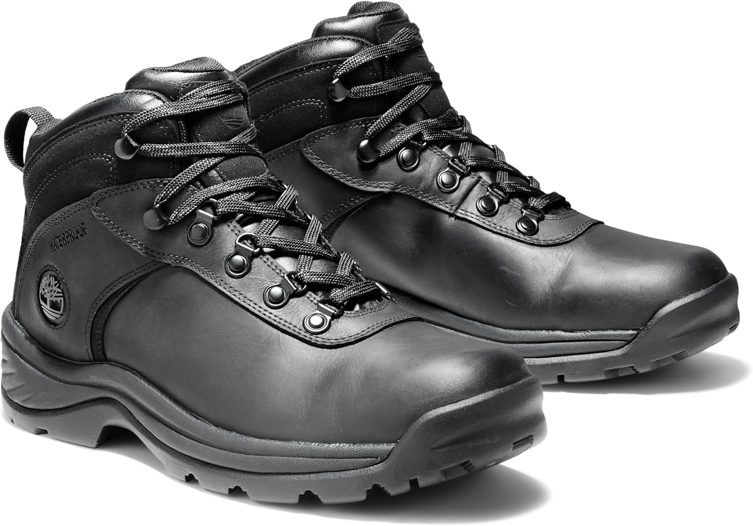 Мужские водонепроницаемые походные ботинки Timberland Flume Mid, черный — фото 2