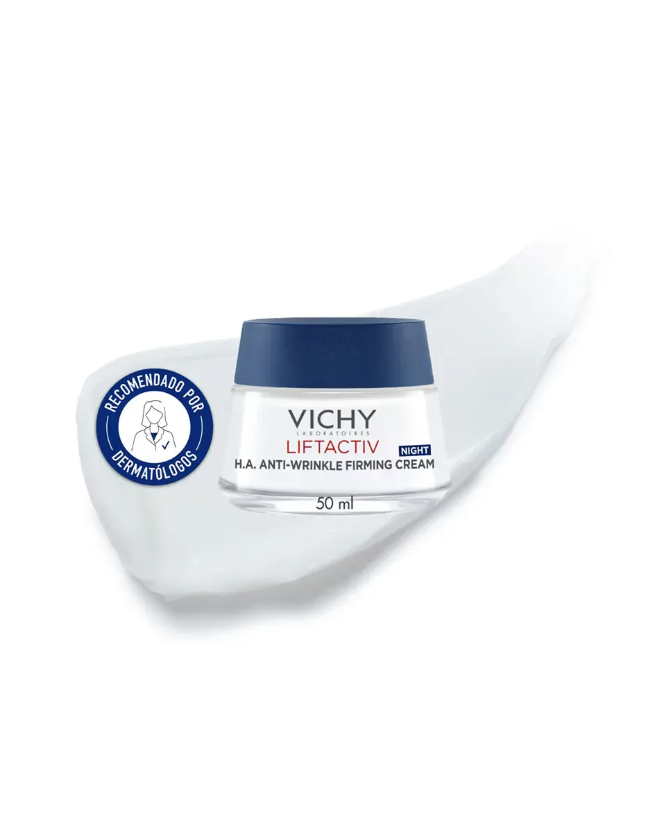 Крем для лица Vichy — Укрепляющий ночной с гиалуроновой кислотой Liftactiv Hyaluronic Specialist H.A, 50 мл — фото 2