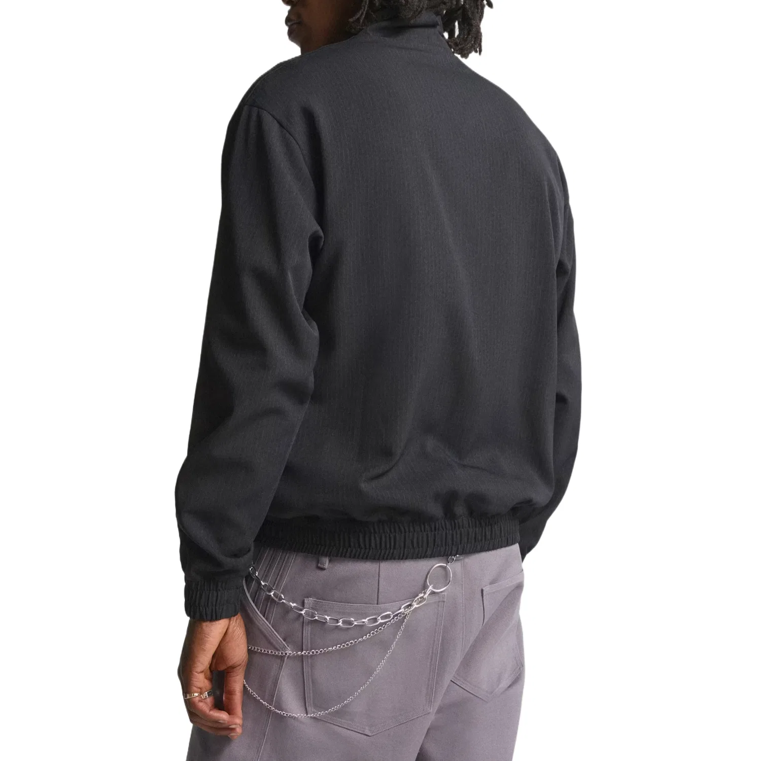 Худи на молнии Adidas Originals Firebird Loose Black — фото 3