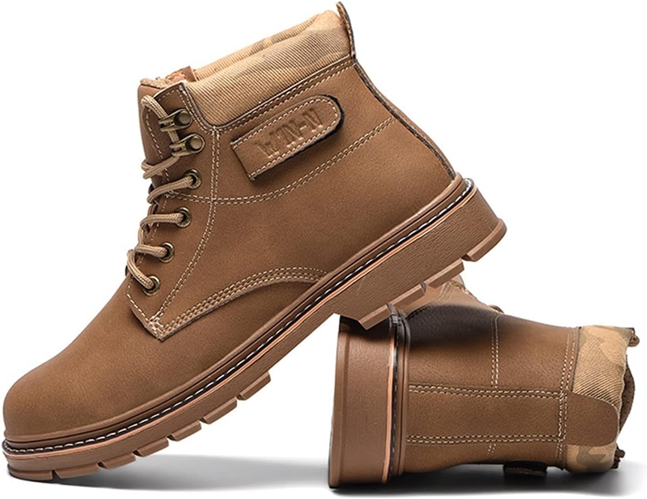 

Высокие походные ботинки с металлическим носком Rishengchang, коричневый