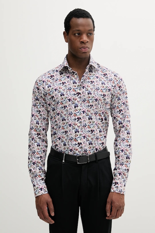 

Хлопковая рубашка Eton, белый