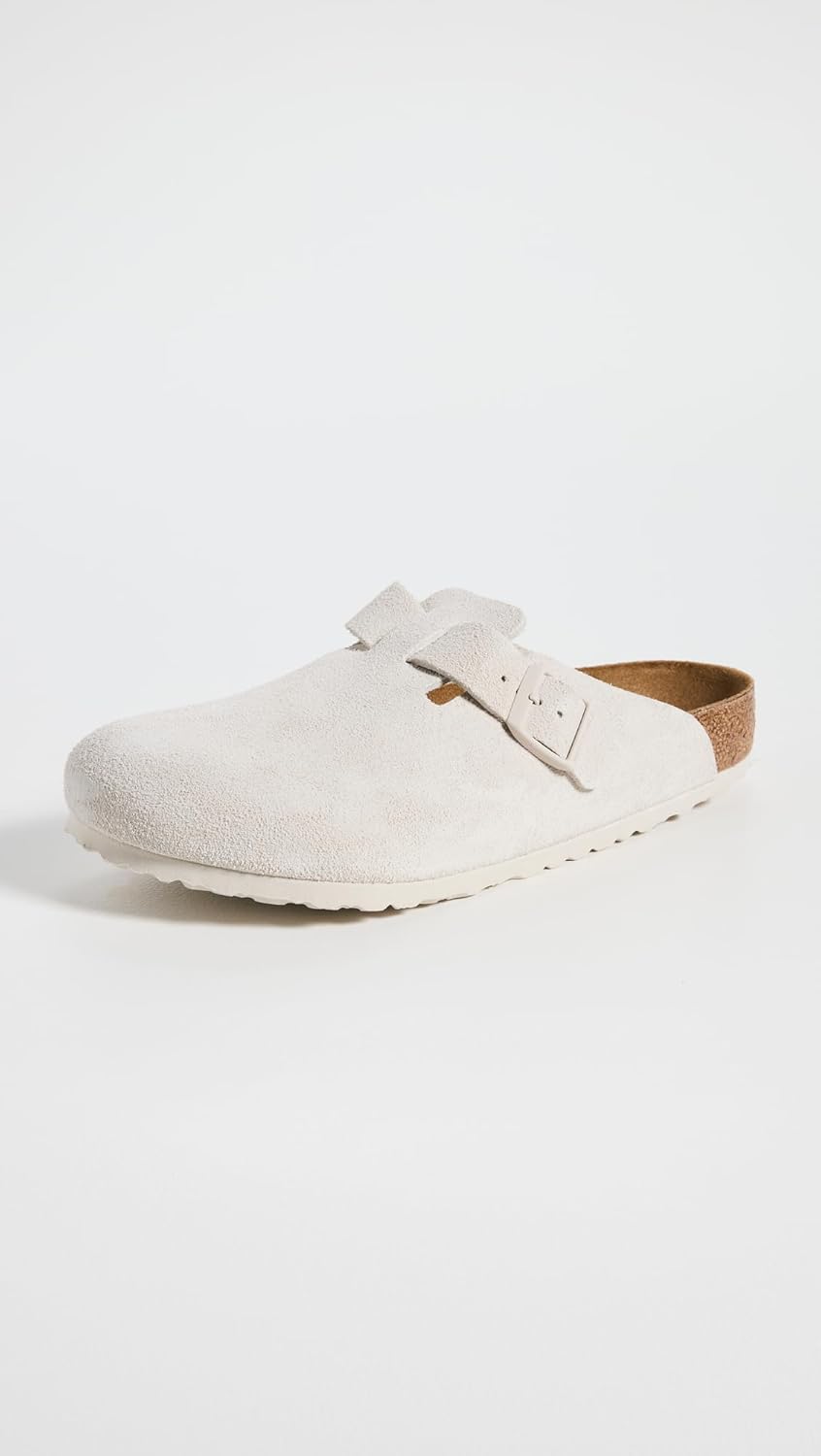 Унисекс сабо Birkenstock Boston BS, белый — фото 2