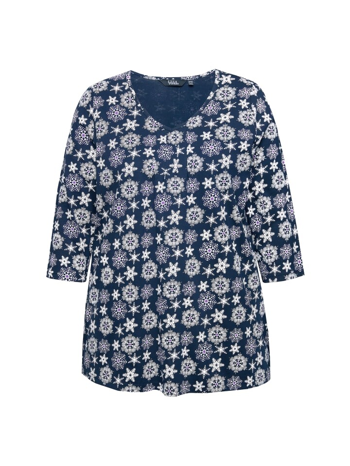 

Футболка Ulla Popken Shirt, цвет marine
