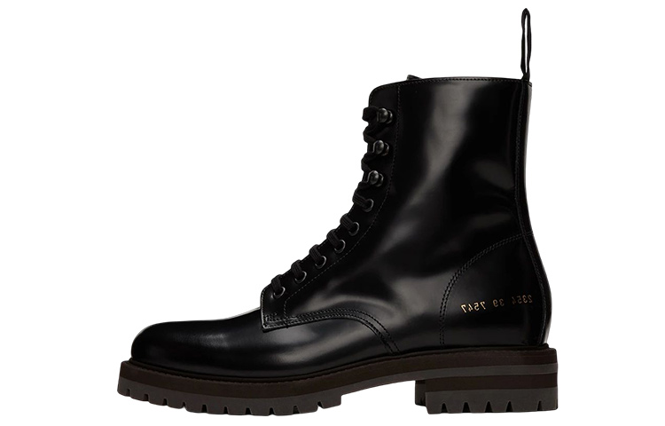 

Ботинки со шнуровкой и принтом логотипа по бокам COMMON PROJECTS, Original Shoe Box Included