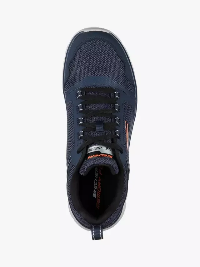 Кроссовки Track Knockhill на шнуровке Skechers, Navy — фото 4