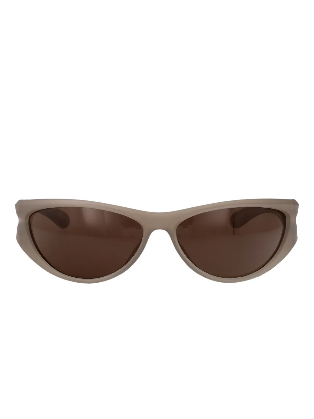 

Солнцезащитные очки с овальными линзами и перфорированными дужками DIESEL, серый