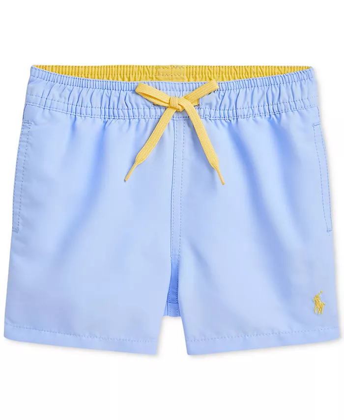 

Детские плавки с сетчатой подкладкой для мальчиков Polo Ralph Lauren, синий