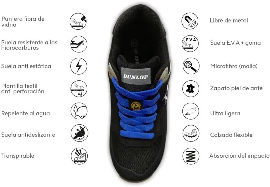 Кроссовки DUNLOP Unisex Flying Sword Evo, Blue — фото 3