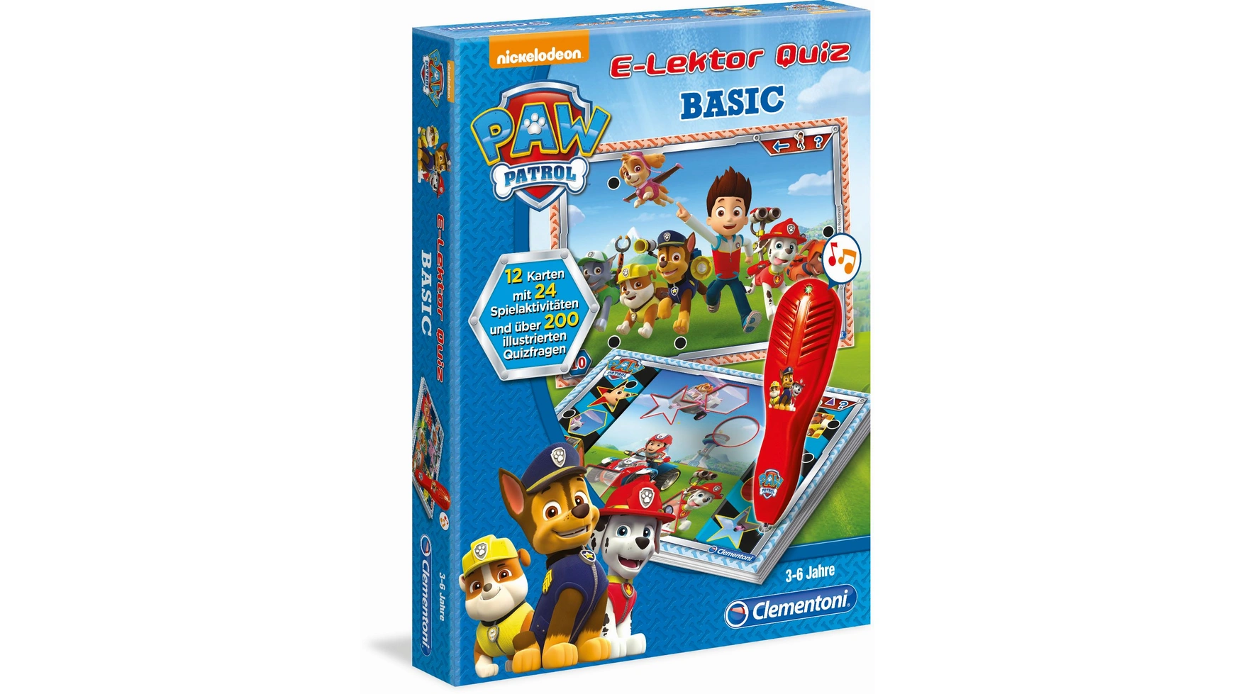 

Clementoni Базовый щенячий патруль E-Lektor Quiz