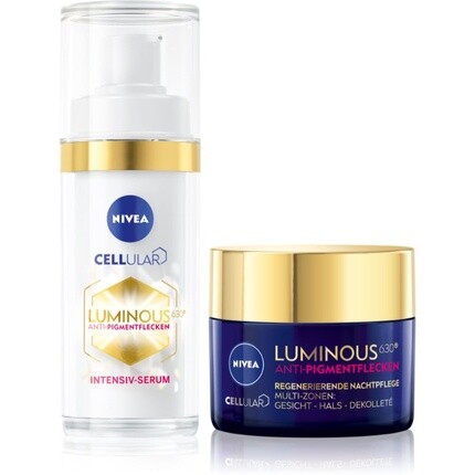 

Подарочный набор Cellular Luminous 630 (для пигментных пятен на коже) Nivea