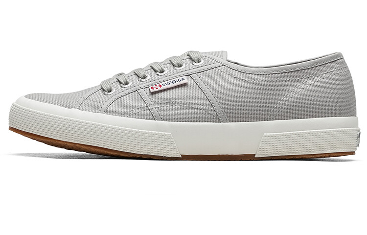 

Кеды унисекс с низким верхом светло-серые Superga