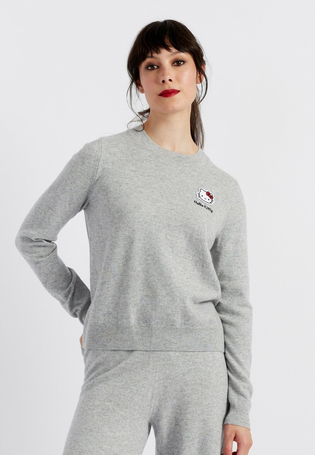 

Джемпер SWEATER HELLO KITTY BADGE CHINTI & PARKER, серый