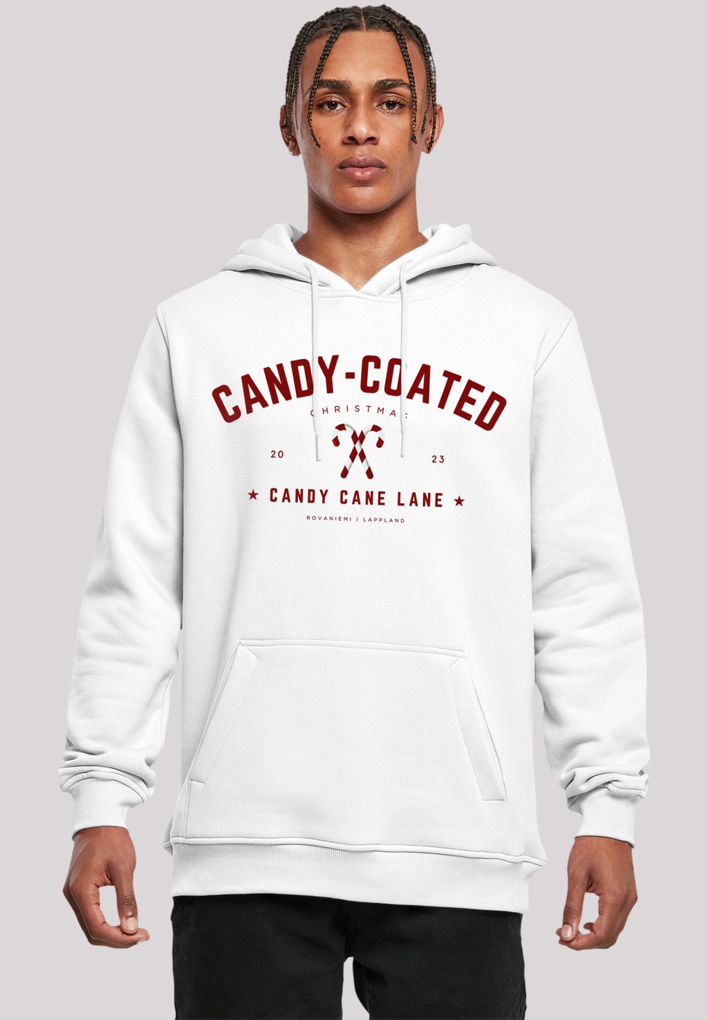 

Толстовка WEIHNACHTEN CANDY COATED - Hoodie F4NT4STIC, белый