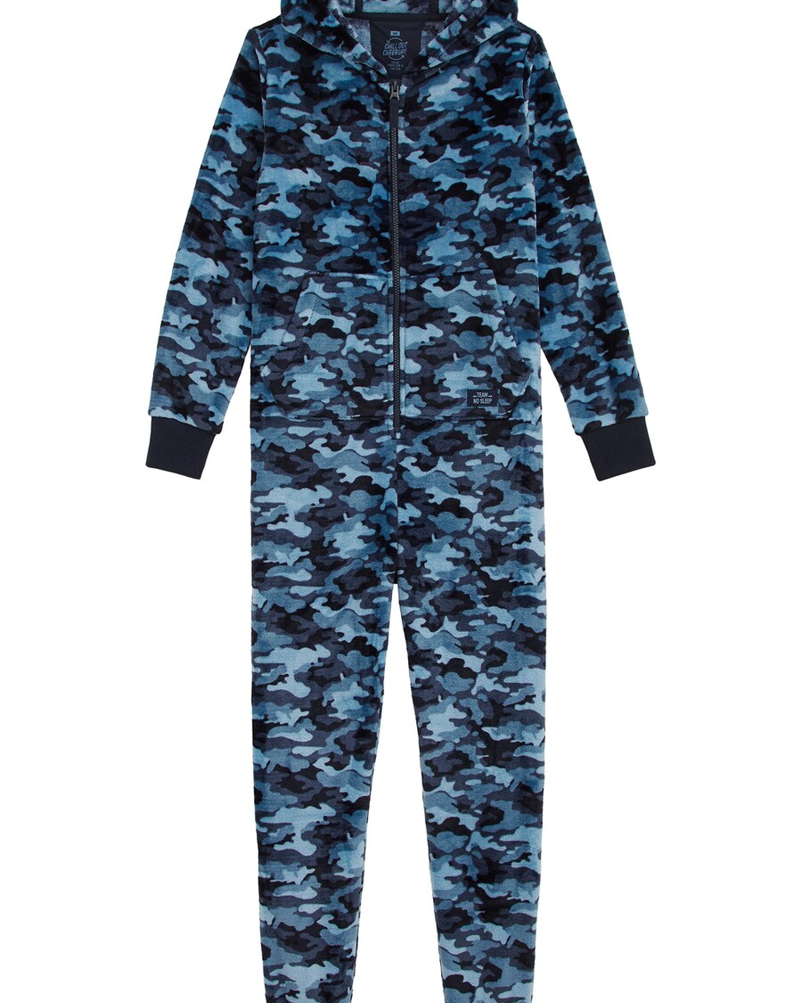 

Комбинезон WE Fashion, пятнистый синий
