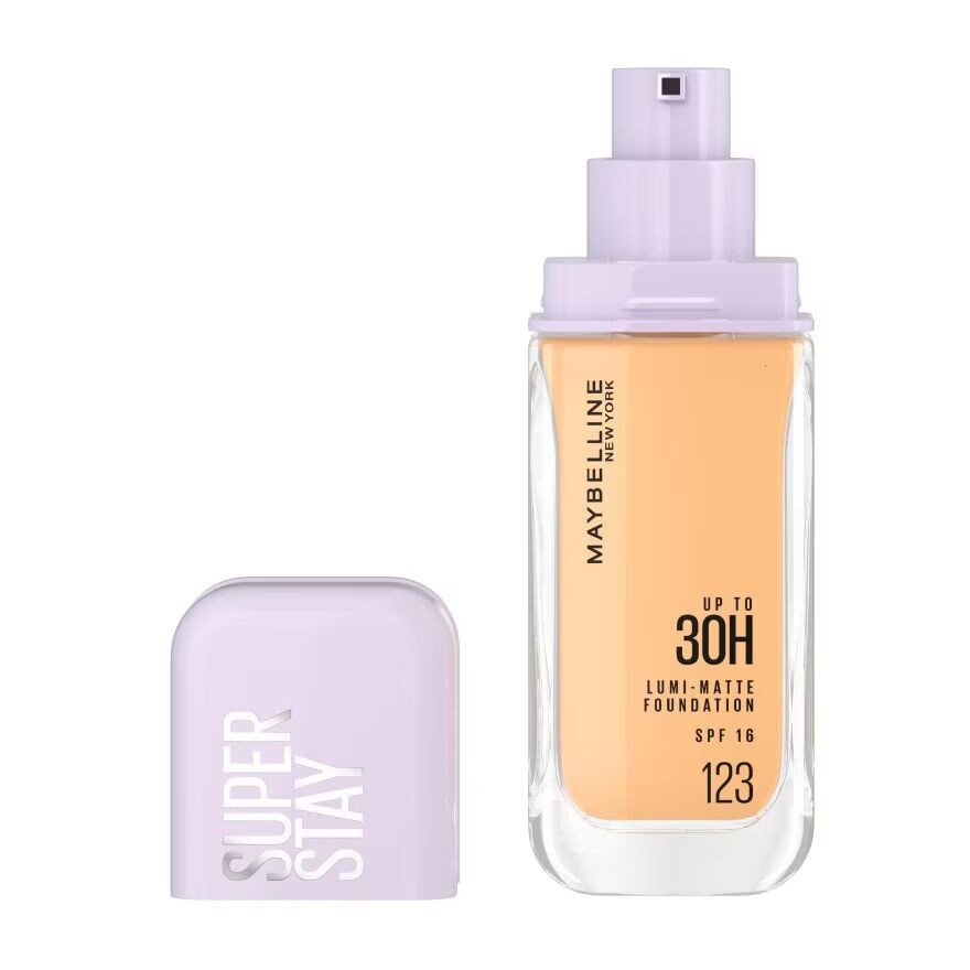 

Maybelline Матовая тональная основа Superstay Lumi 35г. 123