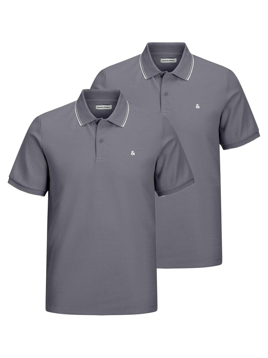 

JACK & JONES Футболка 'Austin' в темно-сером цвете