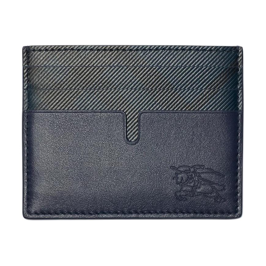

Burberry Кардхолдер из телячьей кожи мужской Midnight Blue