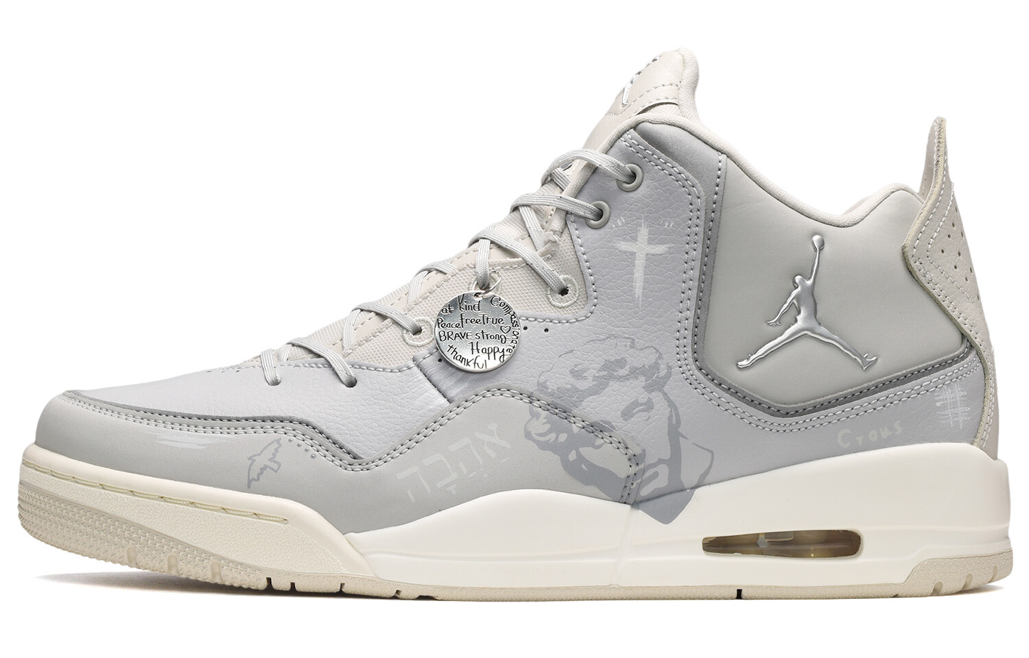 

Кроссовки JORDAN Courtside 23 Vintage Basketball Shoes Men Mid-Top Gray