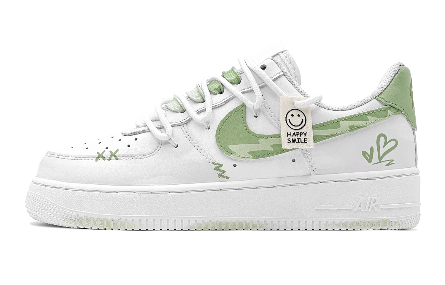 

Кроссовки для скейтбординга Air Force 1 женские, низкие, серый Nike