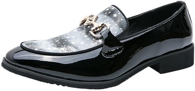 

Мужские классические кожаные лоферы, классические мокасины на толстой подошве, противоскользящие и износостойкие, для повседневной носки, вечеринок, вождения и делового стиля Zestrelax, черный