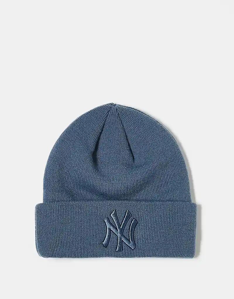 

Акриловая шапка-бини New Era NY Yankees серого цвета