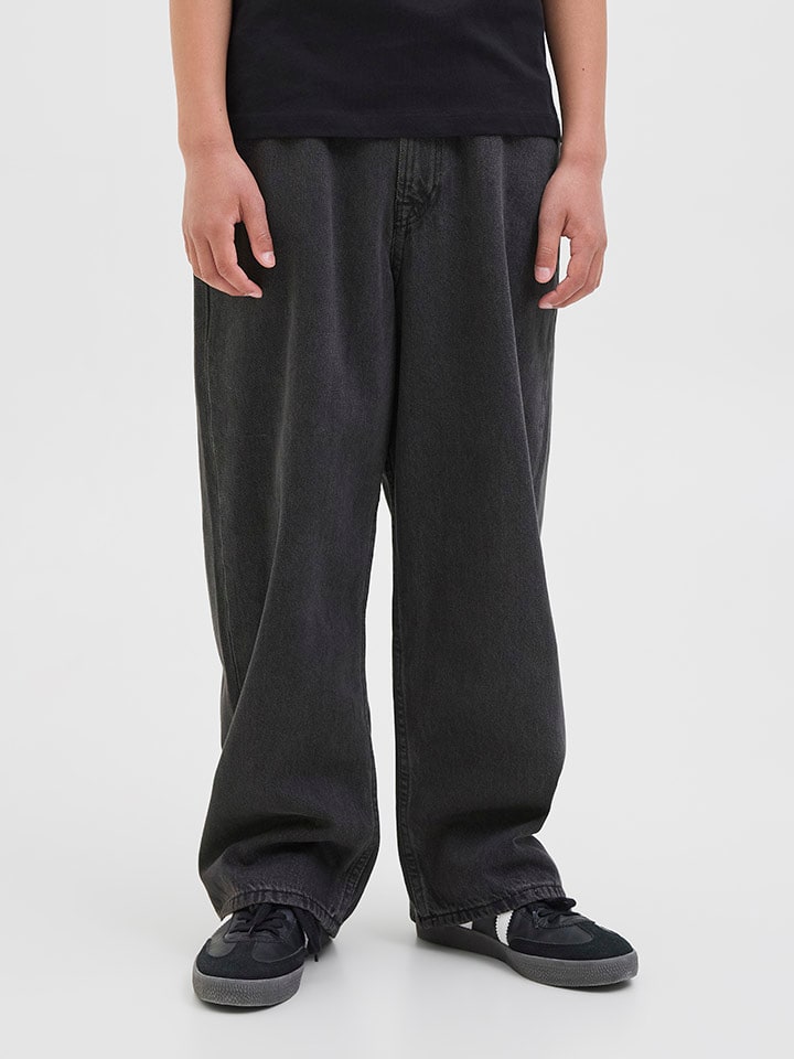 JACK & JONES Junior Джинсы «Рон» - удобный крой - черные — фото 3