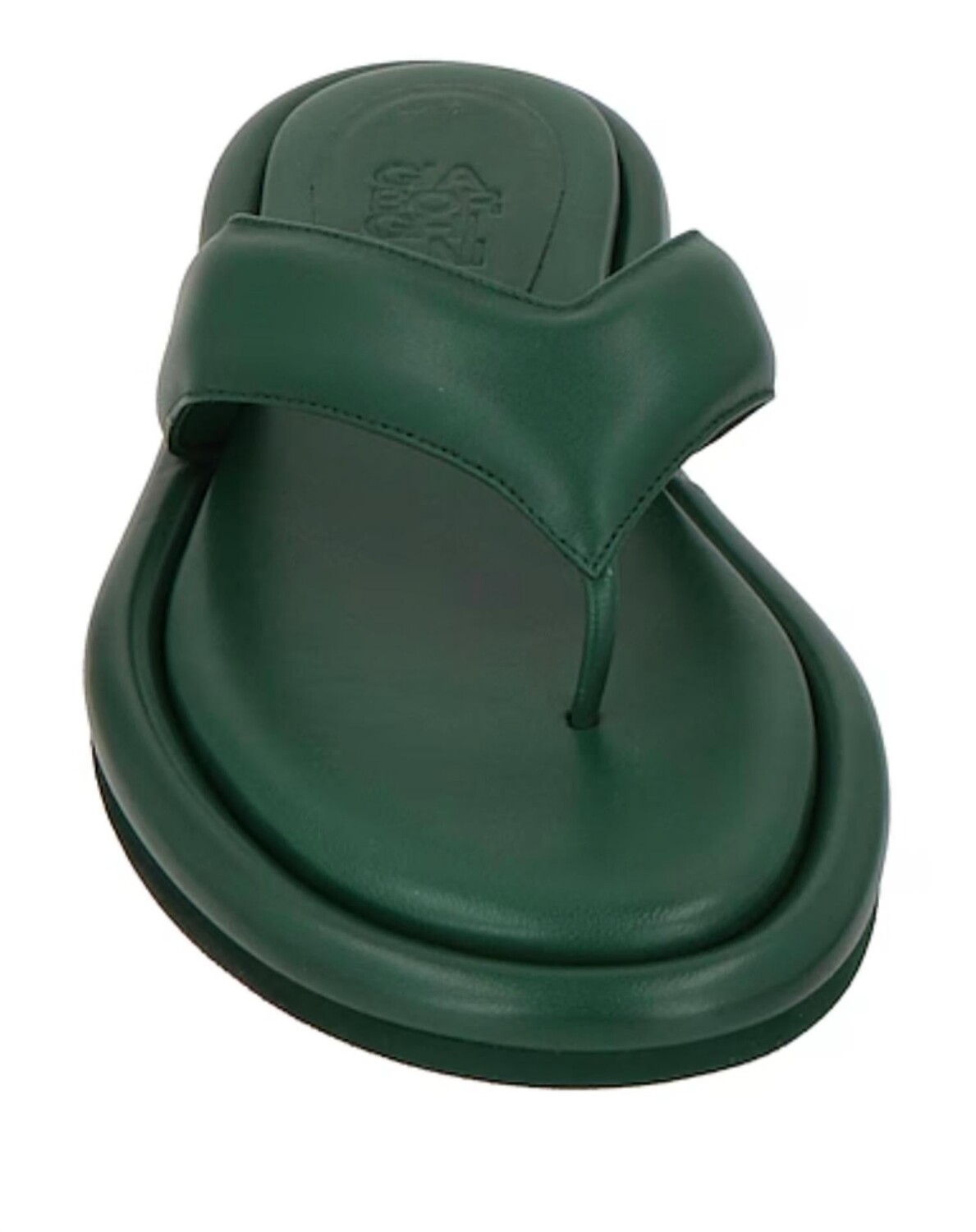 Женские сандалии с ремешками Puffy Green Cliff Green GIA BORGHINI