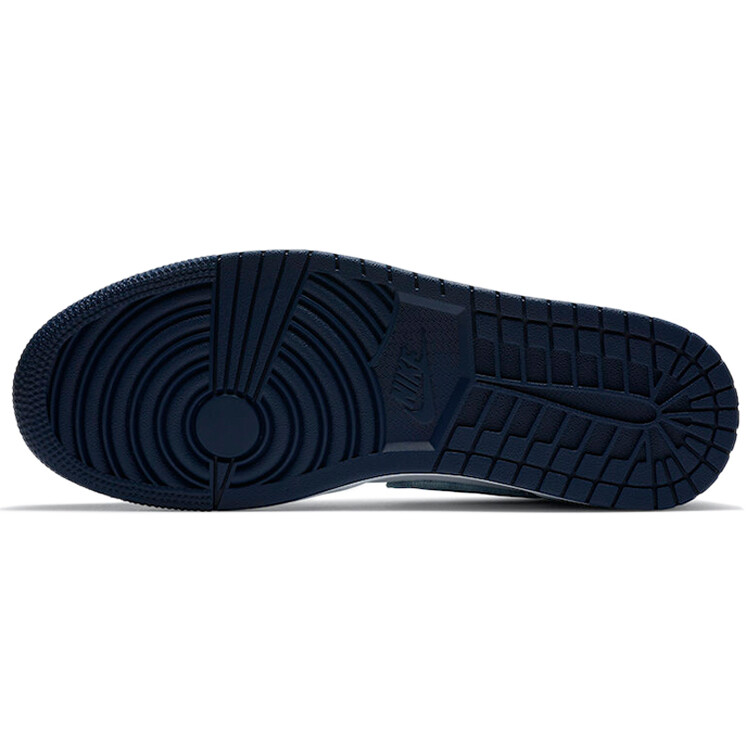 Баскетбольные кроссовки Air 1 Vintage Men Low-Touch Blue/White Jordan — фото 4