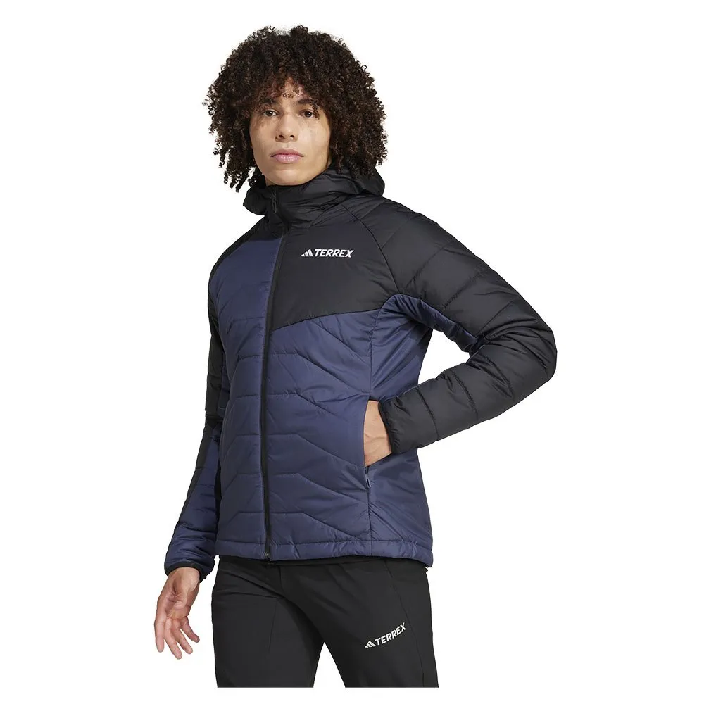 

Куртка adidas Terrex Multi Synthetic Insulated, черный/синий