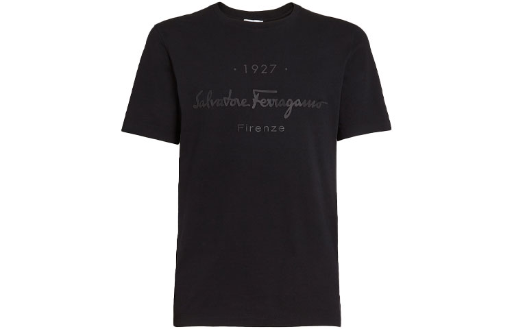 

Футболка с подписью 1927 года Ferragamo, черный