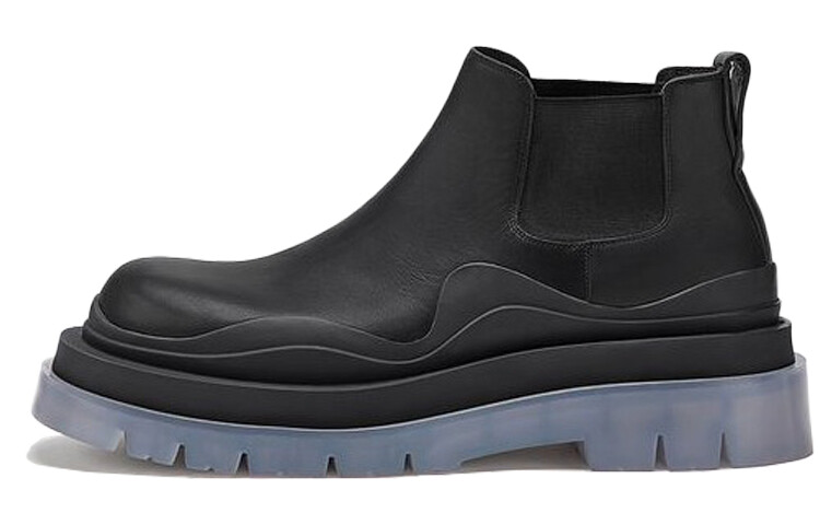 

Мужские ботинки челси Bottega Veneta Tire, черный