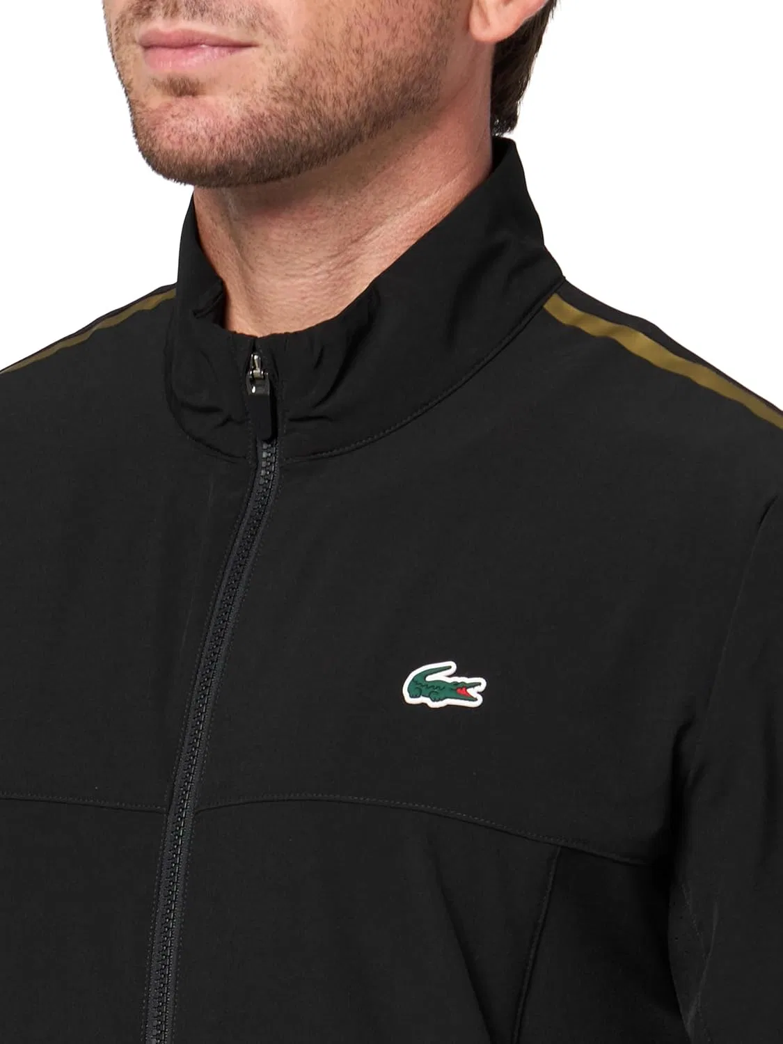 Спортивный костюм Lacoste Tennis X Novak Djokovic, черный — фото 4