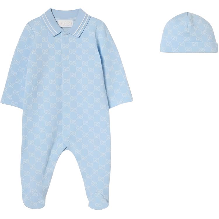 

Ползунки для младенцев и малышей Infant And Toddler GUCCI, светло-голубой