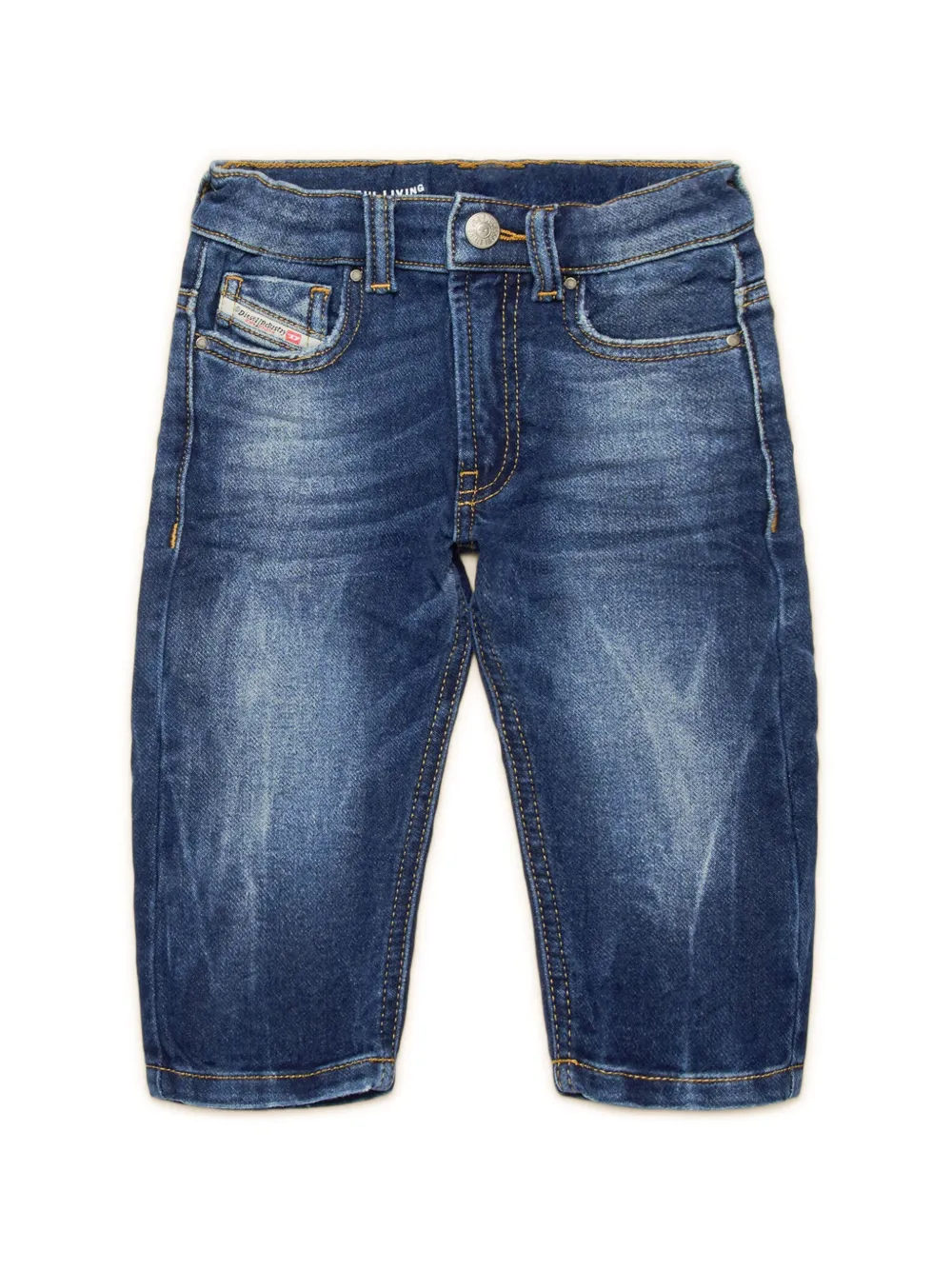 

Джинсы JoggJeans прямого кроя Diesel Kids, синий