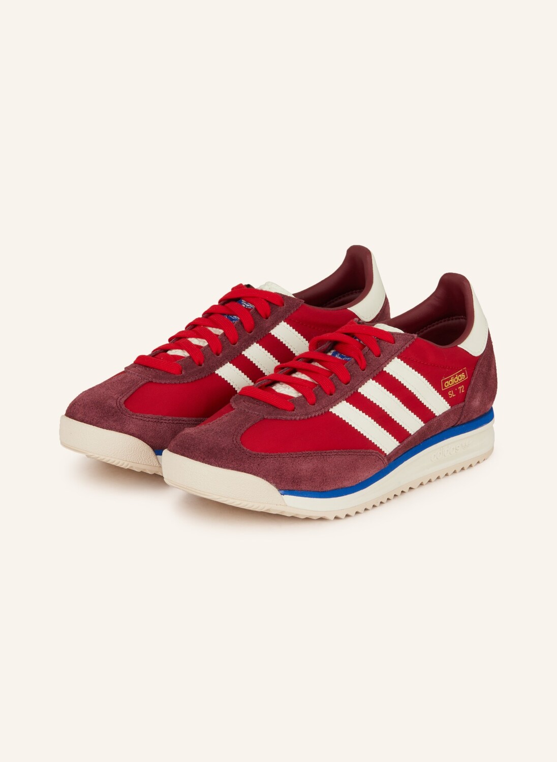 

Кроссовки сл 72 рс Adidas Originals, красный