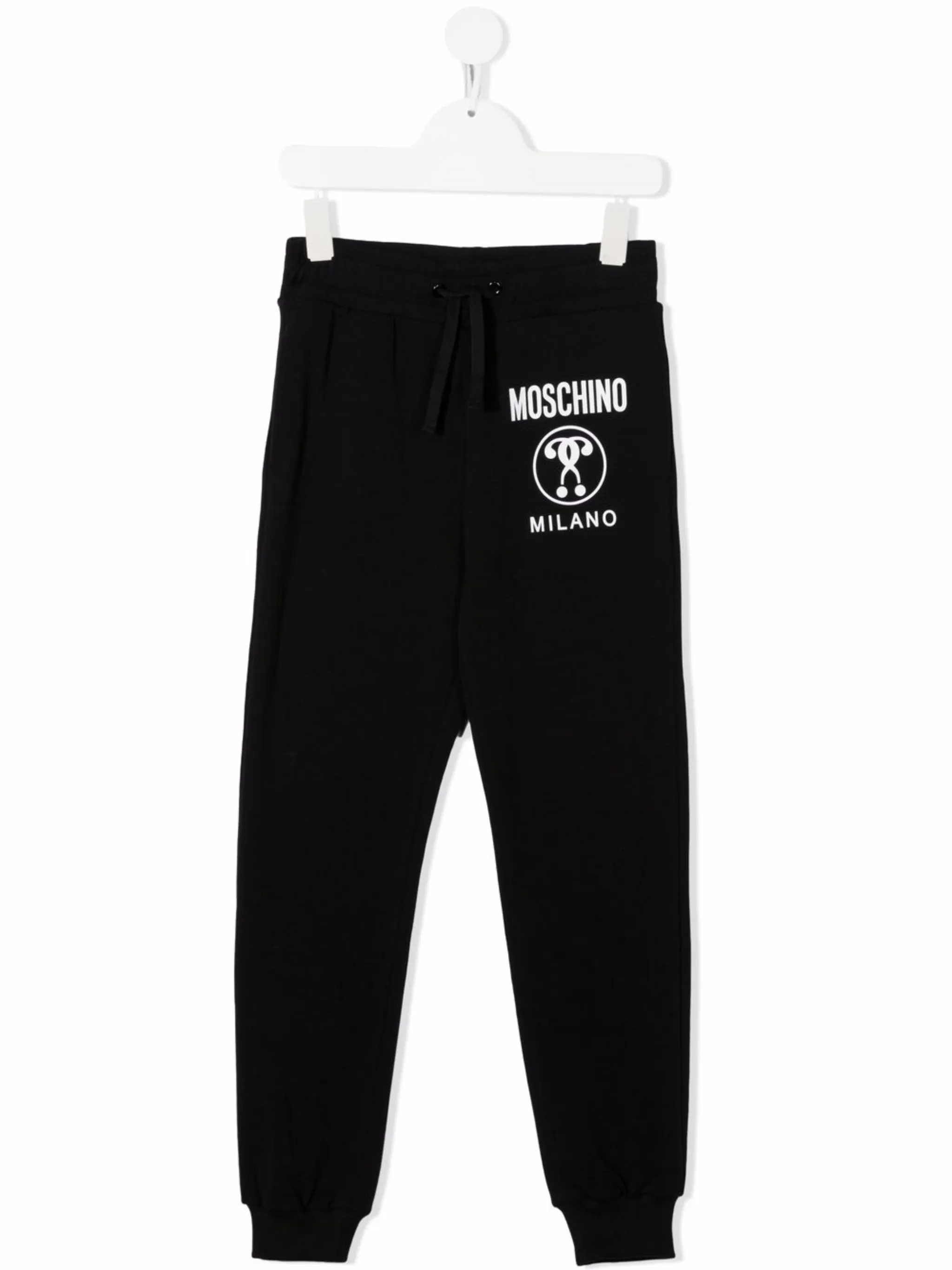 

Спортивные брюки с логотипом Moschino Kids, черный