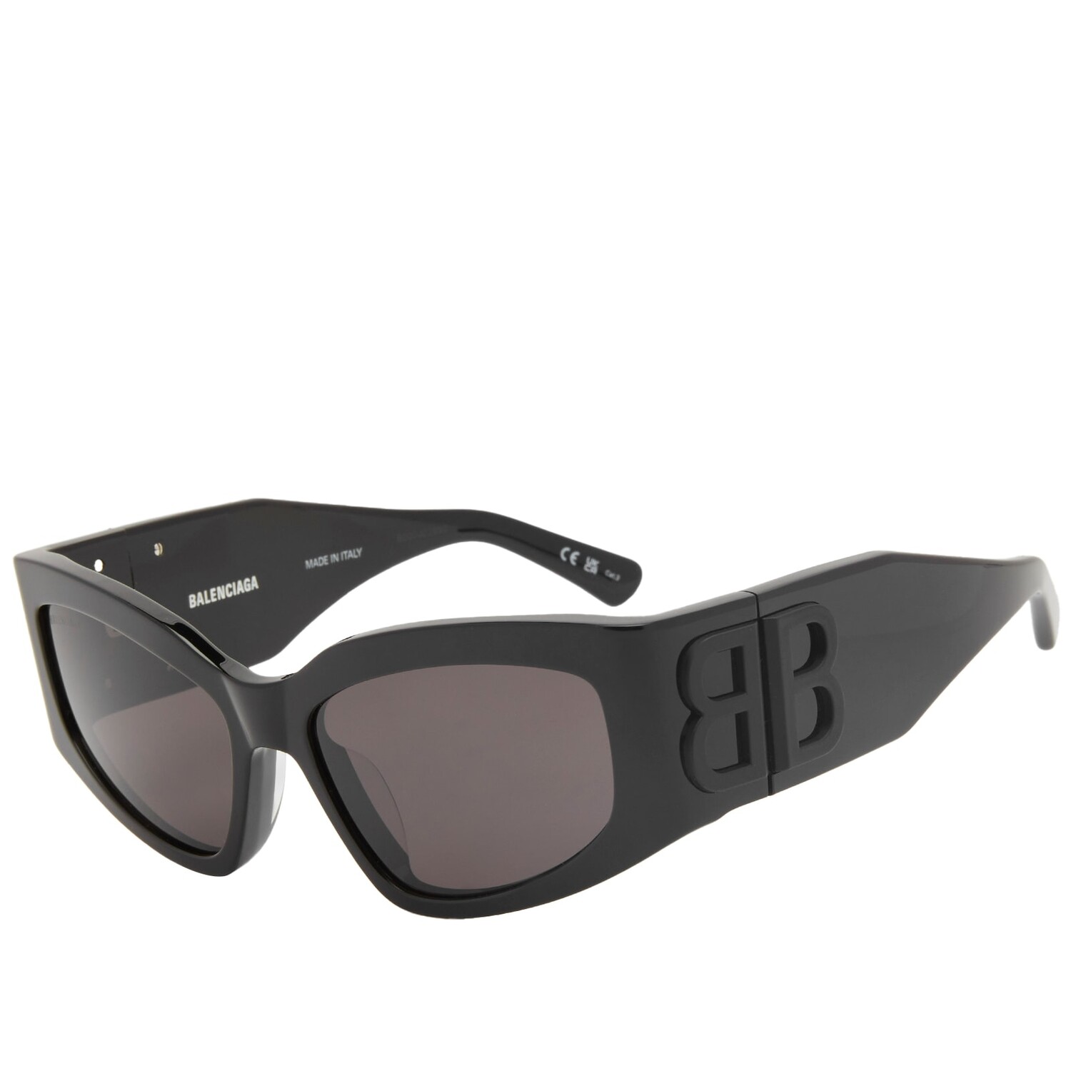 

Солнцезащитные очки Balenciaga Bb0321S Sunglasses, цвет Black & Grey