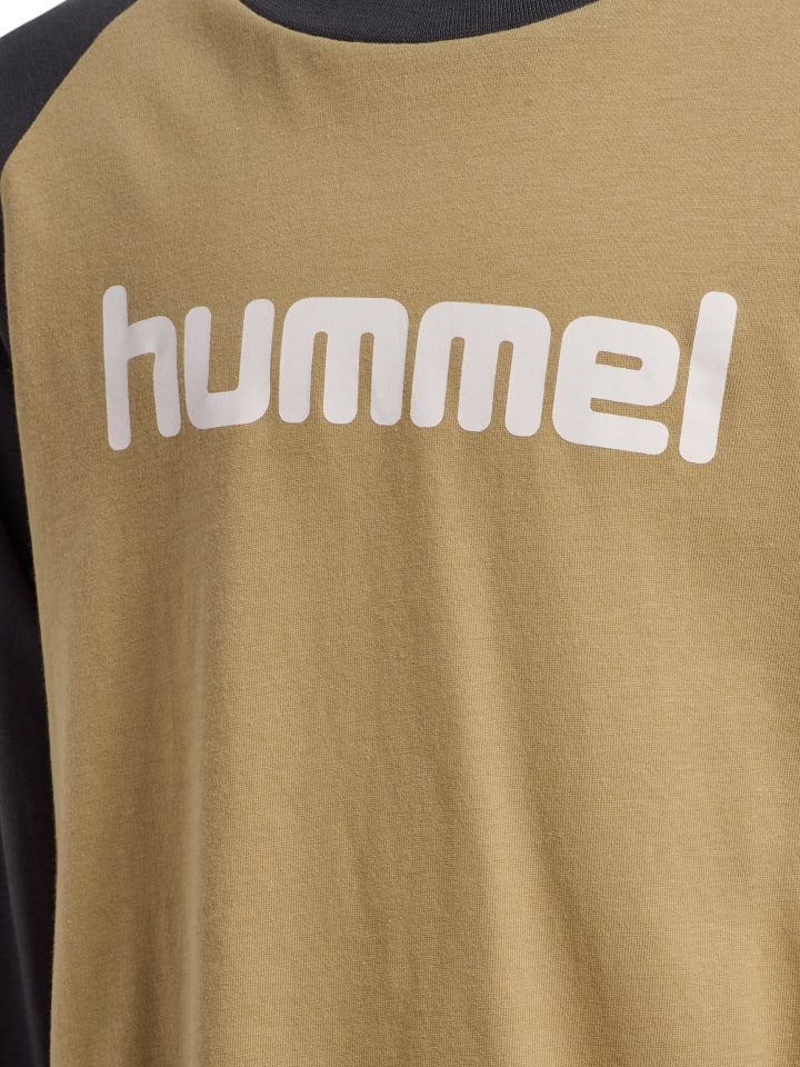 Hummel Детская футболка с логотипом Hmljr в цвете "Корнсталк" — фото 3