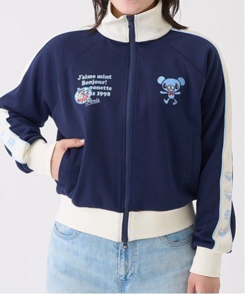 Спортивная куртка Mint-kun Pom Ponette Junior, navy blue